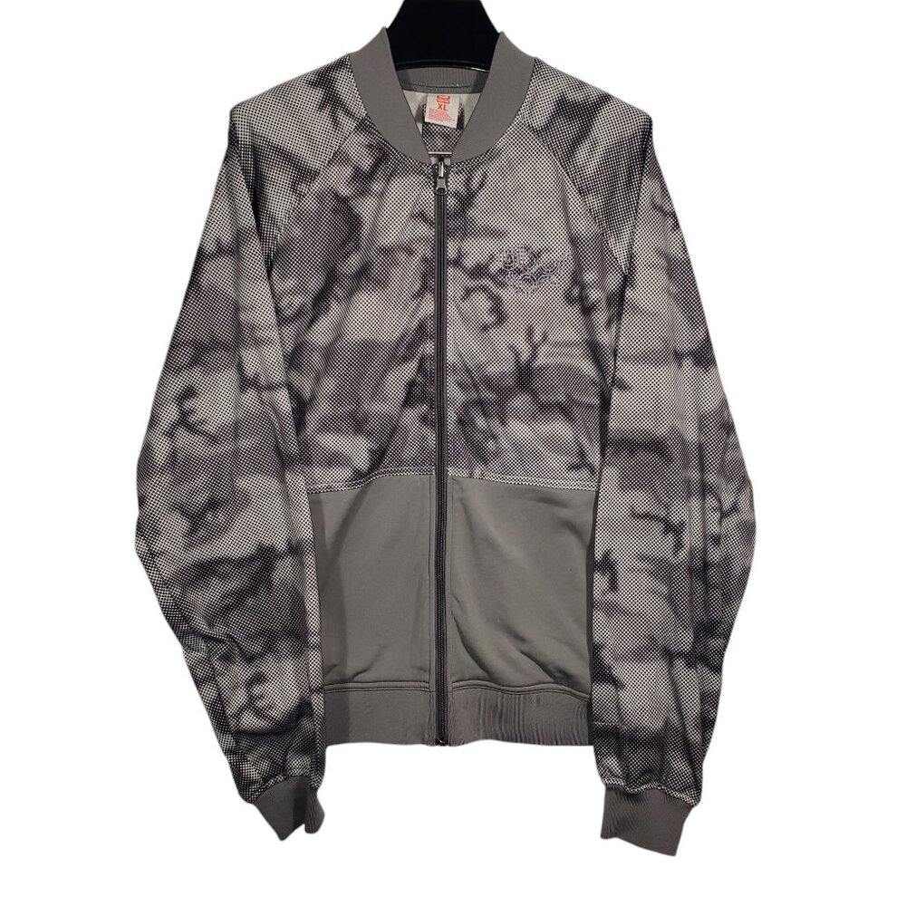 Burton 2/1 System Jacket Mens XL Full-Zip Polka-Dot Camo Track Liner Bomber
